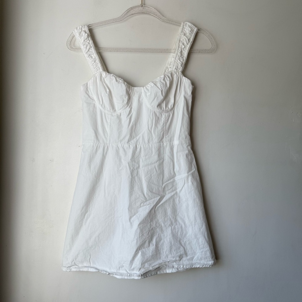 Princess Polly Faubert White Mini Dress 6